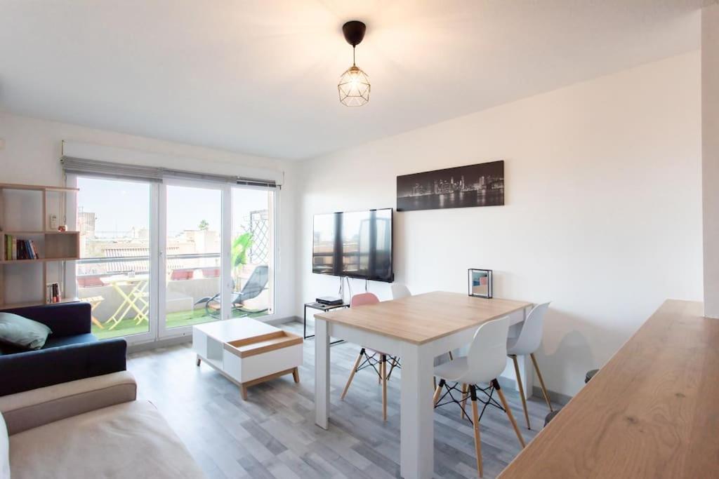 L41 Suite Paladium 8Pax 4Rooms Balcony Wifi Ac Nice Bagian luar foto